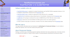 Desktop Screenshot of paintmychromosomes.com